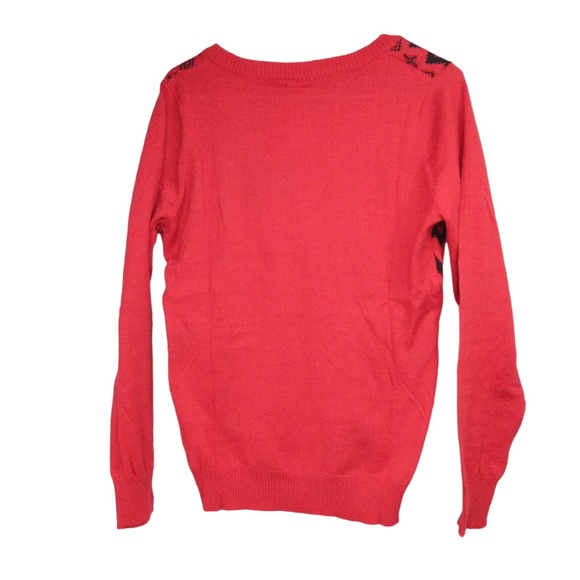 FOCO Ugly Sweater INDIANA HOOSIERS Christmas 100% Cotton Womens Size Small NWT - Picture 2 of 3